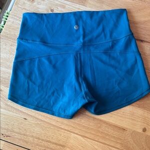 lululemon athletica Teal Athletic Shorts